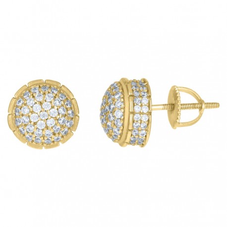 925 Sterling Silver CZ Earrings