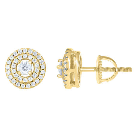 925 Sterling Silver Cz Earrings