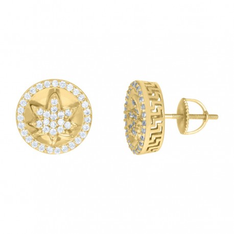 925 Sterling Silver CZ Earrings
