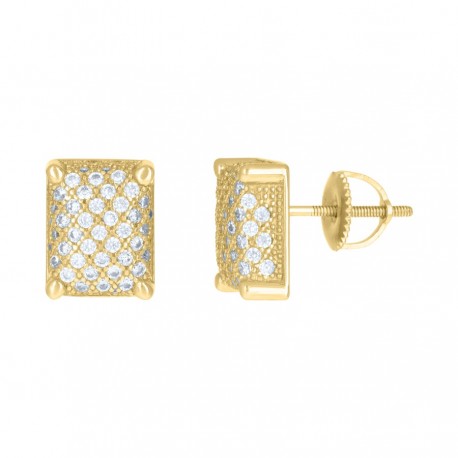 925 Sterling Silver CZ Earrings