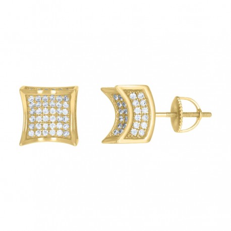 925 Sterling Silver CZ Earrings