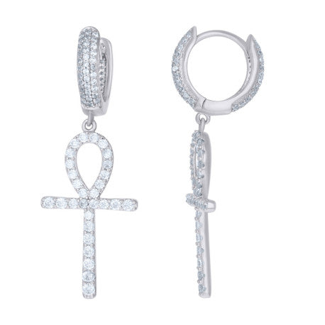 925 Sterling Silver Cz Earrings