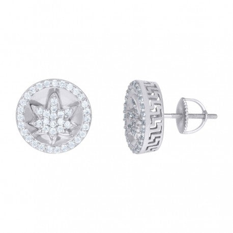 925 Sterling Silver CZ Earrings