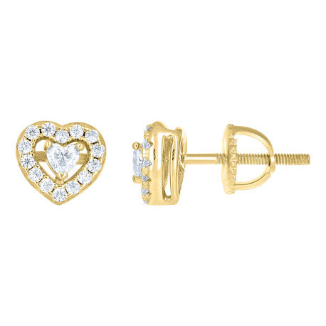 925 Sterling Silver Cz Earrings