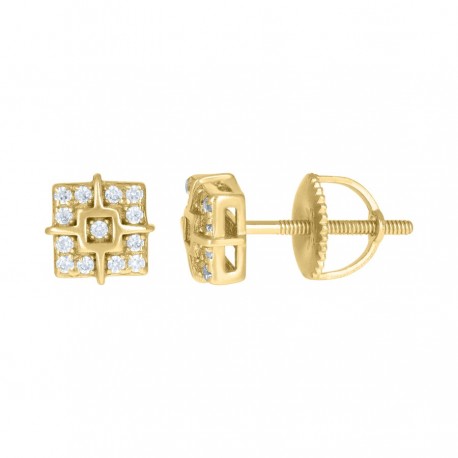 925 Sterling Silver CZ Earrings