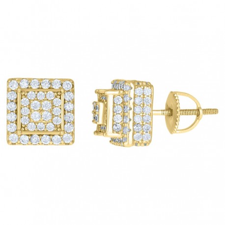 925 Sterling Silver CZ Earrings