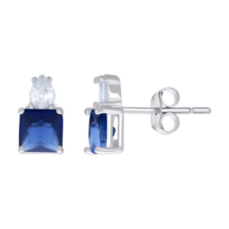 925 Sterling Silver Cz Earrings