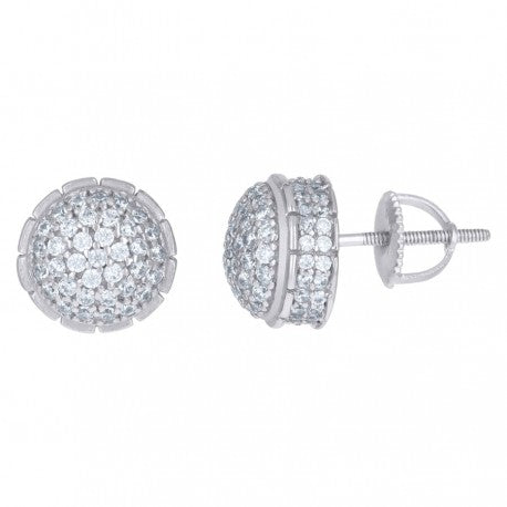 925 Sterling Silver CZ Earrings