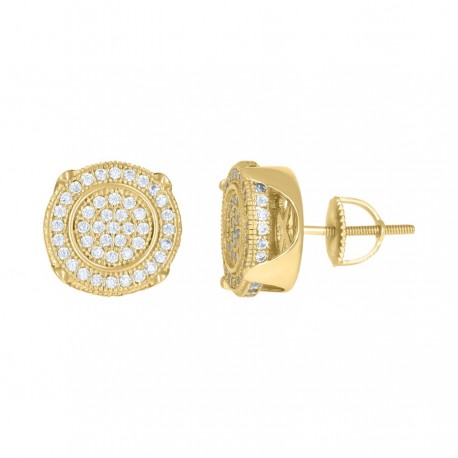 925 Sterling Silver CZ Earrings