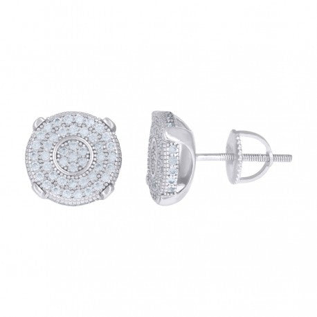925 Sterling Silver CZ Earrings