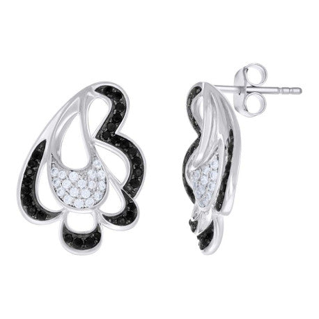 925 Sterling Silver Cz Earrings