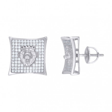 925 Sterling Silver CZ Earrings
