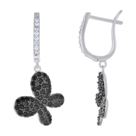 925 Sterling Silver Cz Earrings