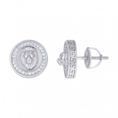 925 Sterling Silver CZ Earrings