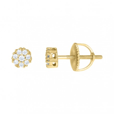 925 Sterling Silver CZ Earrings