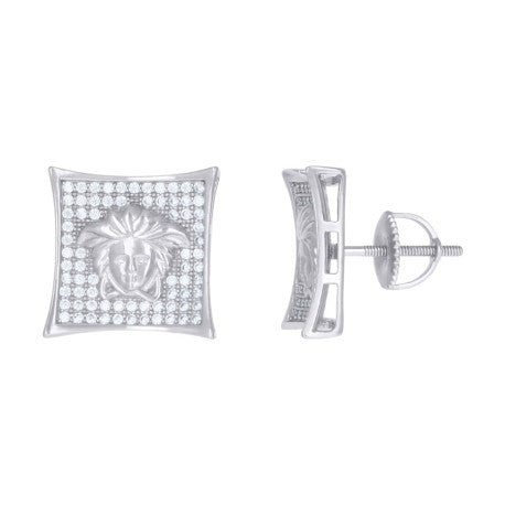 925 Sterling Silver Cz Earrings