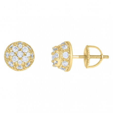 925 Sterling Silver CZ Earrings