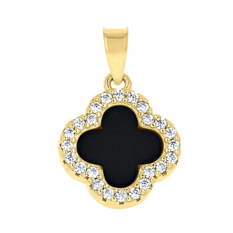 925 Sterling Silver Cz Pendant 13mm