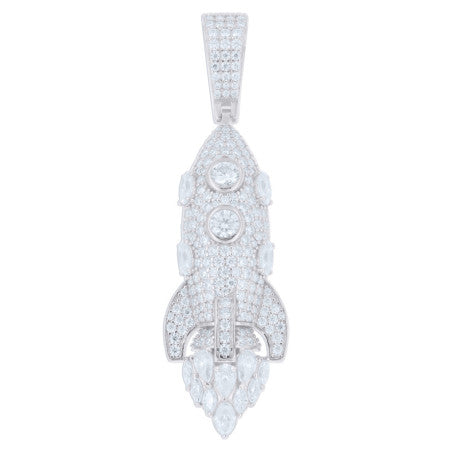 925 Sterling Silver Cz Pendant