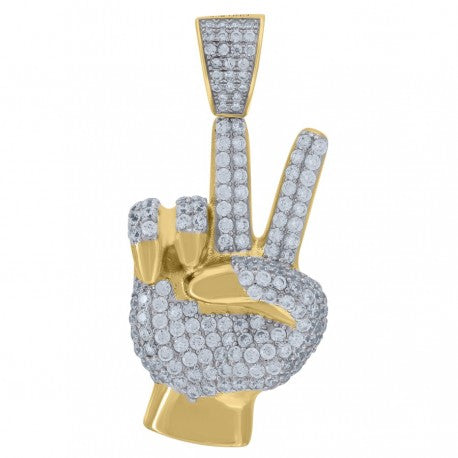 925 Sterling Silver Cz Pendant