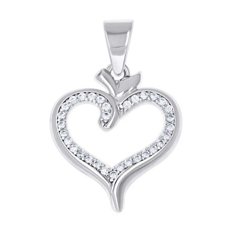 925 Sterling Silver Cz Pendant