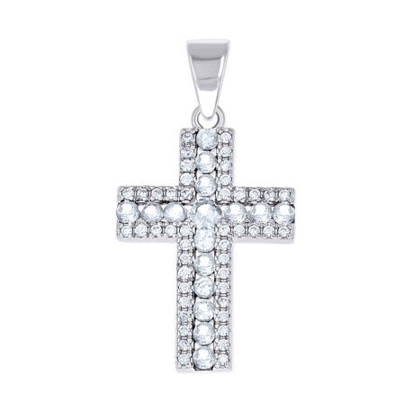 925 Sterling Silver Cz Pendant