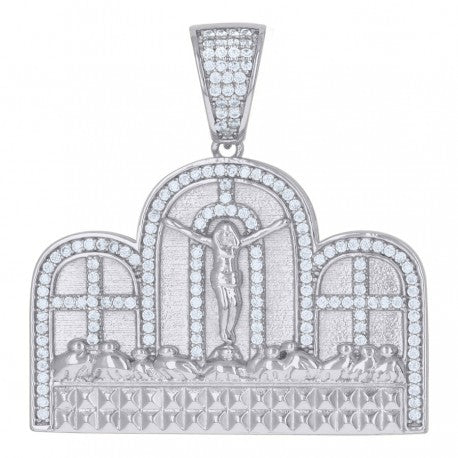 925 Sterling Silver CZ Pendant