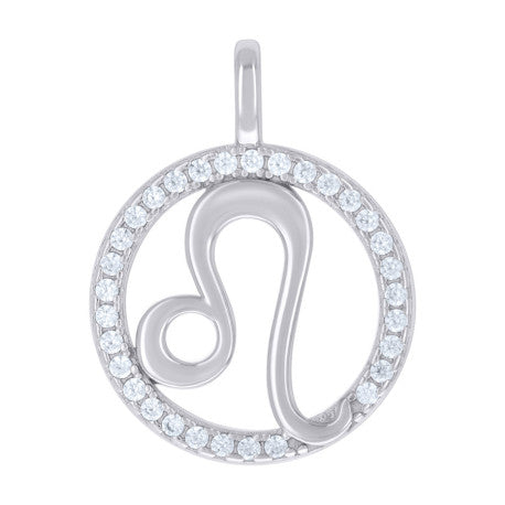 925 Sterling Silver Cz Pendant