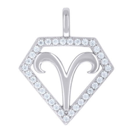 925 Sterling Silver Cz Pendant