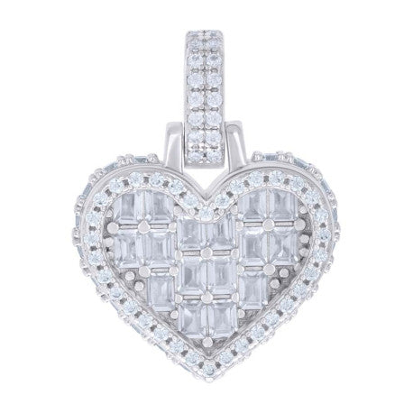 925 Sterling Silver Cz Pendant