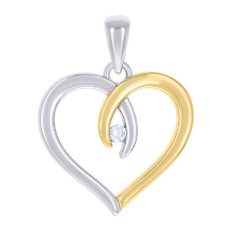 925 Sterling Silver Cz Pendant