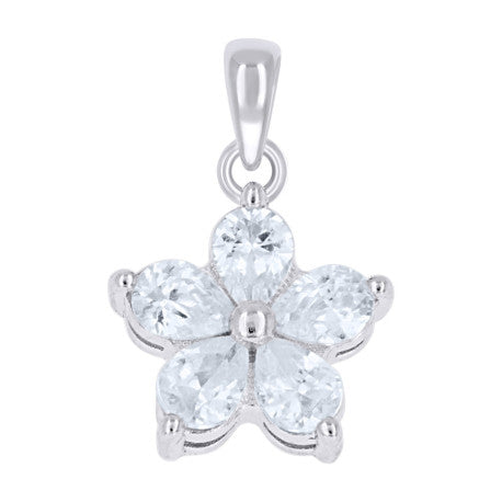 925 Sterling Silver Cz Pendant