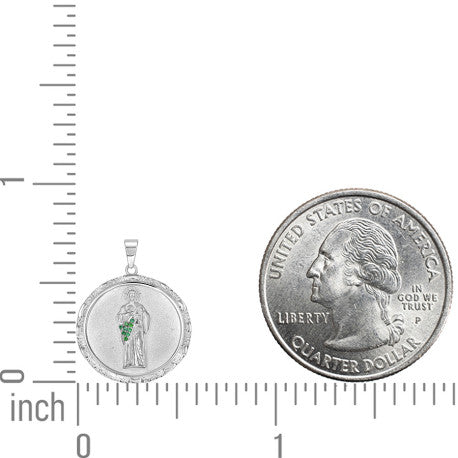 925 Sterling Silver Cz Pendant