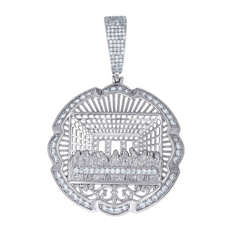 925 Sterling Silver Cz Pendant