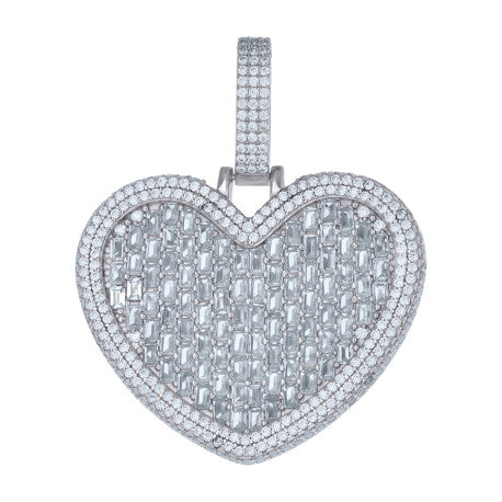 925 Sterling Silver Cz Pendant