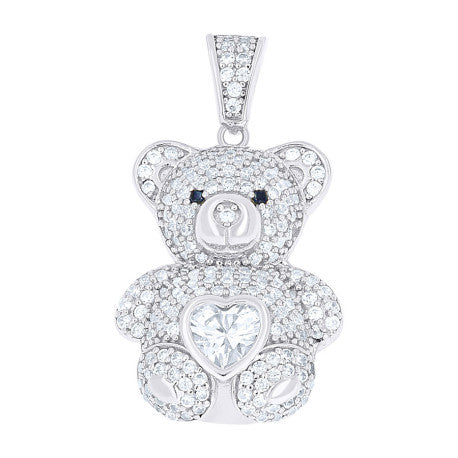 925 Sterling Silver Cz Pendant