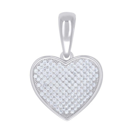 925 Sterling Silver Cz Pendant