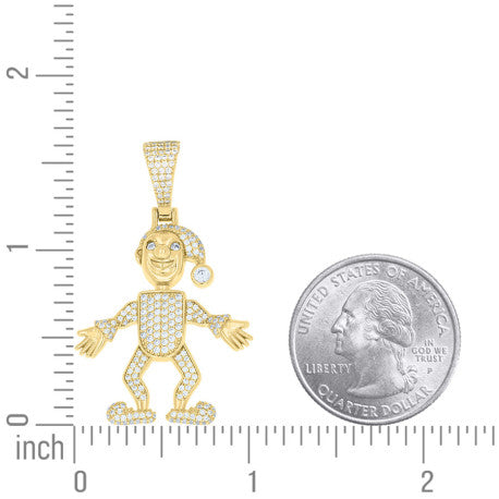925 Sterling Silver Cz Pendant