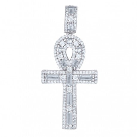 925 Sterling Silver CZ Pendant