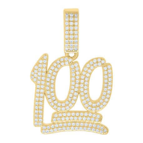 925 Sterling Silver Cz Pendant