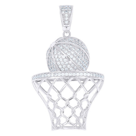 925 Sterling Silver Cz Pendant