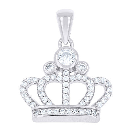 925 Sterling Silver Cz Pendant