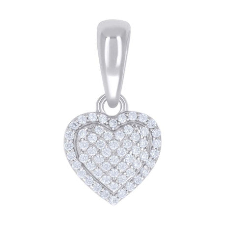 925 Sterling Silver Cz Pendant