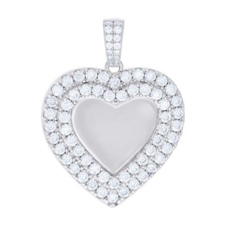 925 Sterling Silver Cz Pendant