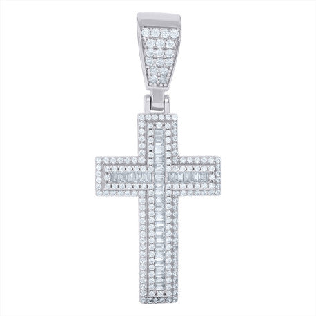 925 Sterling Silver Cz Pendant