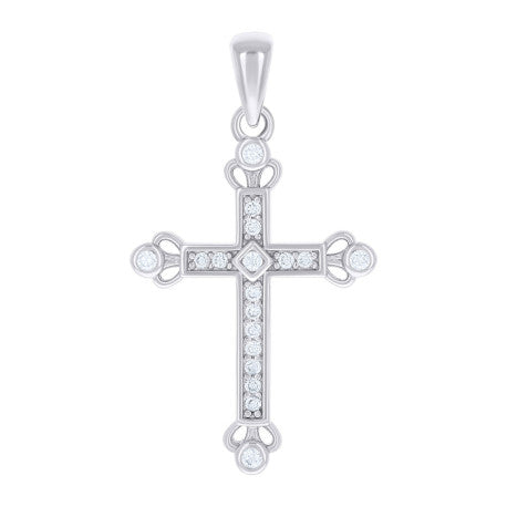 925 Sterling Silver Cz Pendant