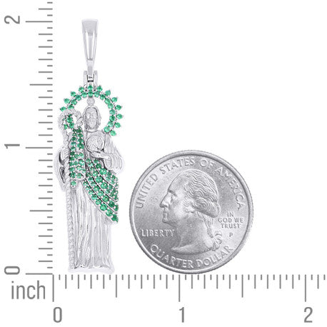 925 Sterling Silver Cz Pendant