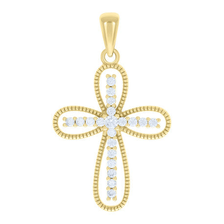 925 Sterling Silver Cz Pendant