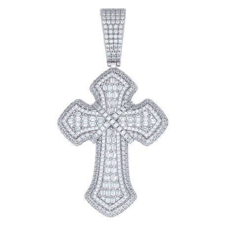 925 Sterling Silver Cz Pendant