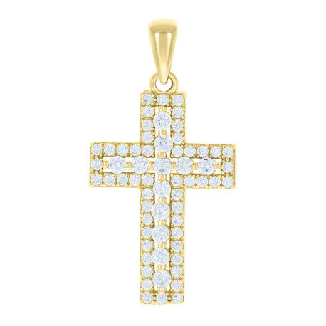 925 Sterling Silver Cz Pendant